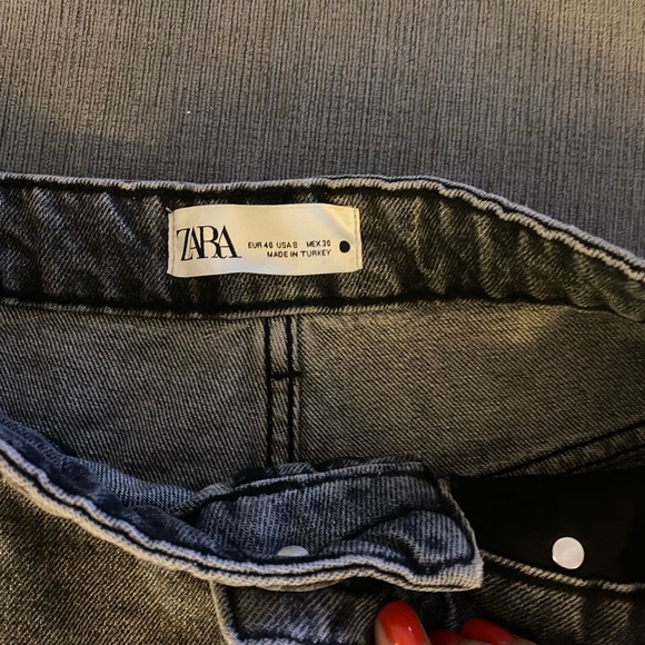 Zara denim shorts NWT - Picture 2 of 6